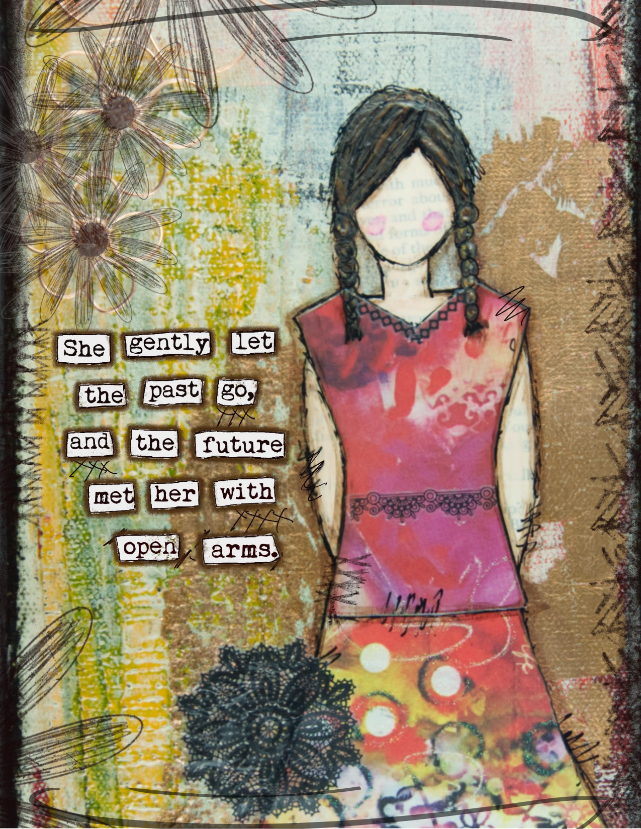 "She Art" Empowering Art Cards