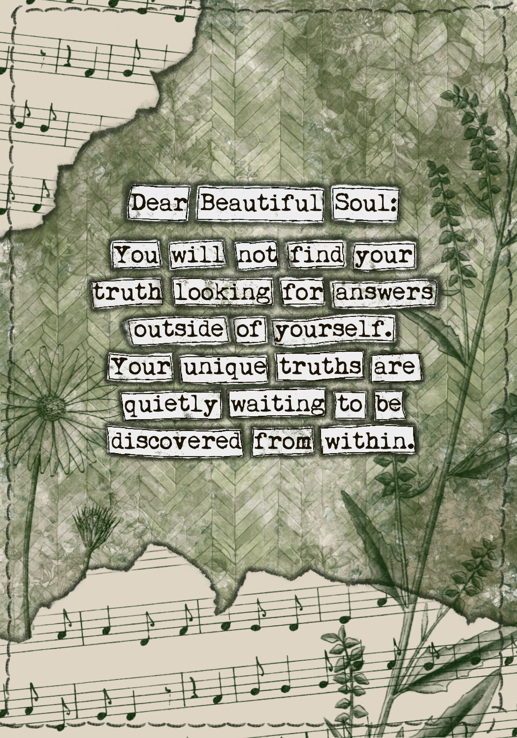 Dear Beautiful Soul - 8x10 prints