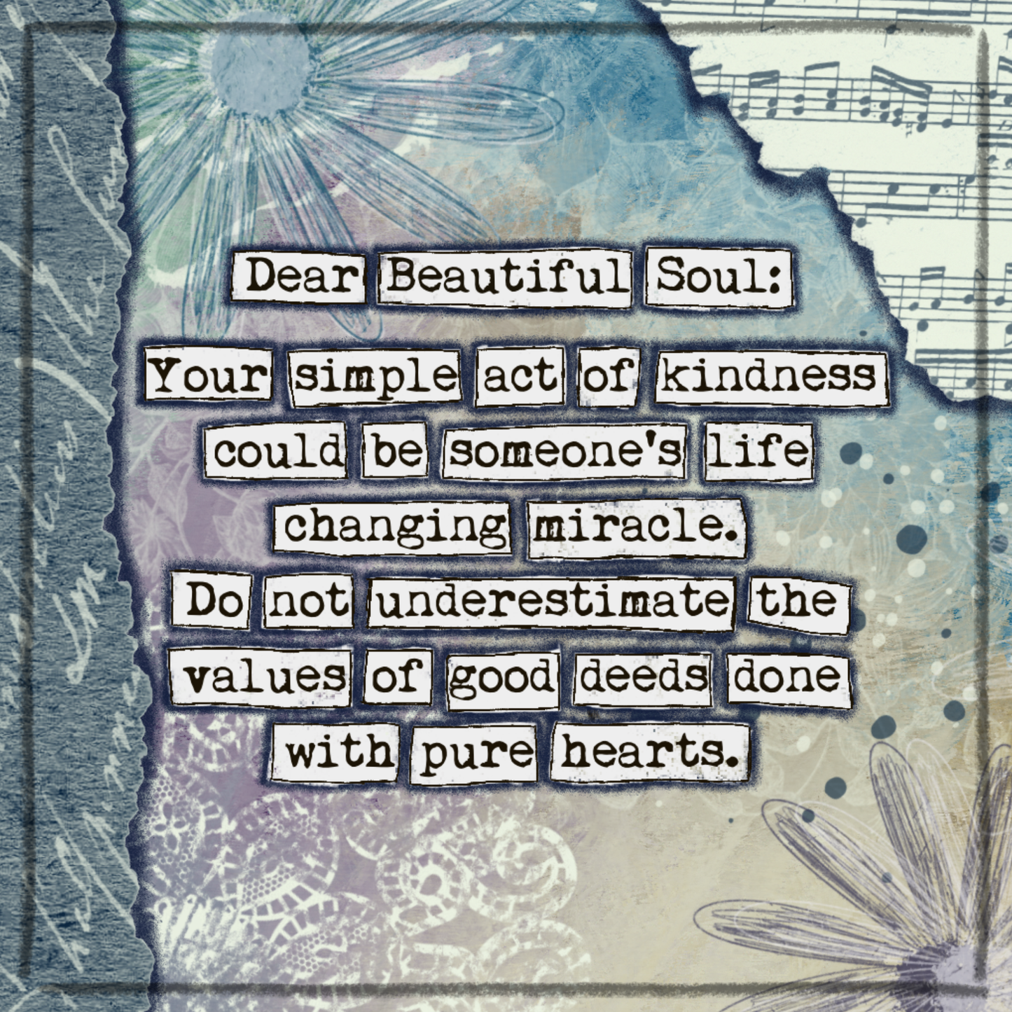 “Dear Beautiful Soul” 2026 Calendar