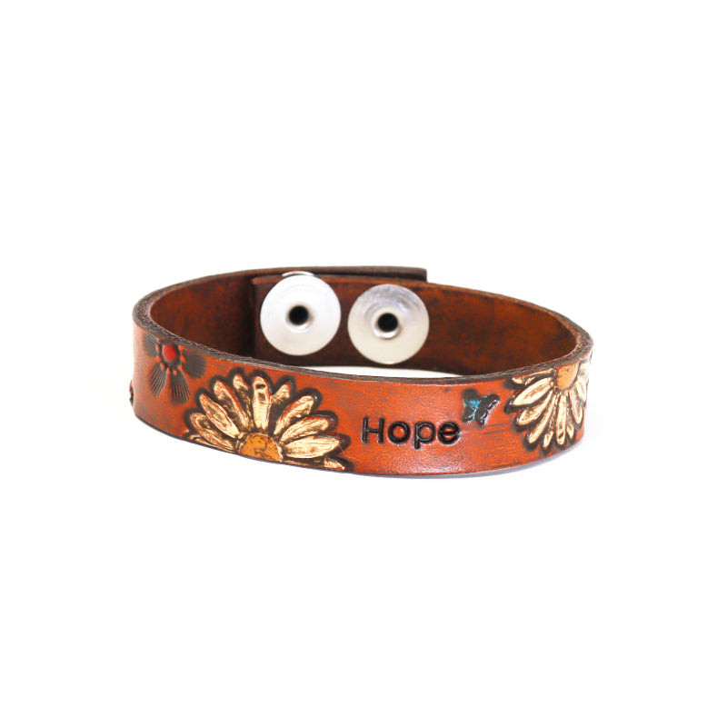 Retired Daisy with Word Bracelets