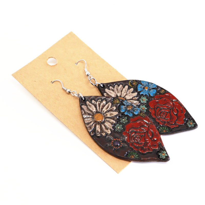 Floral Drop Earrings