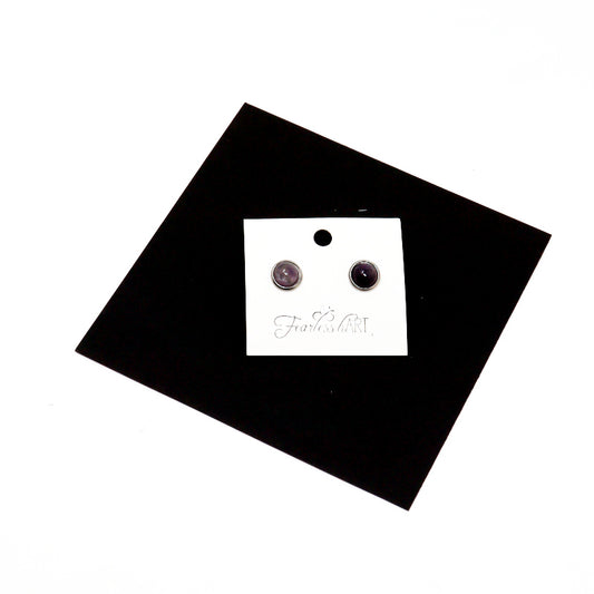 Gemstone Stud Earrings
