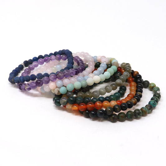 Gemstone Stretch Bracelets