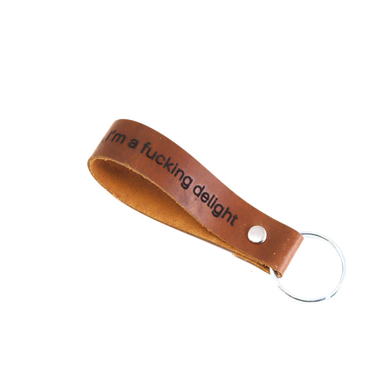 Keychain - Leather