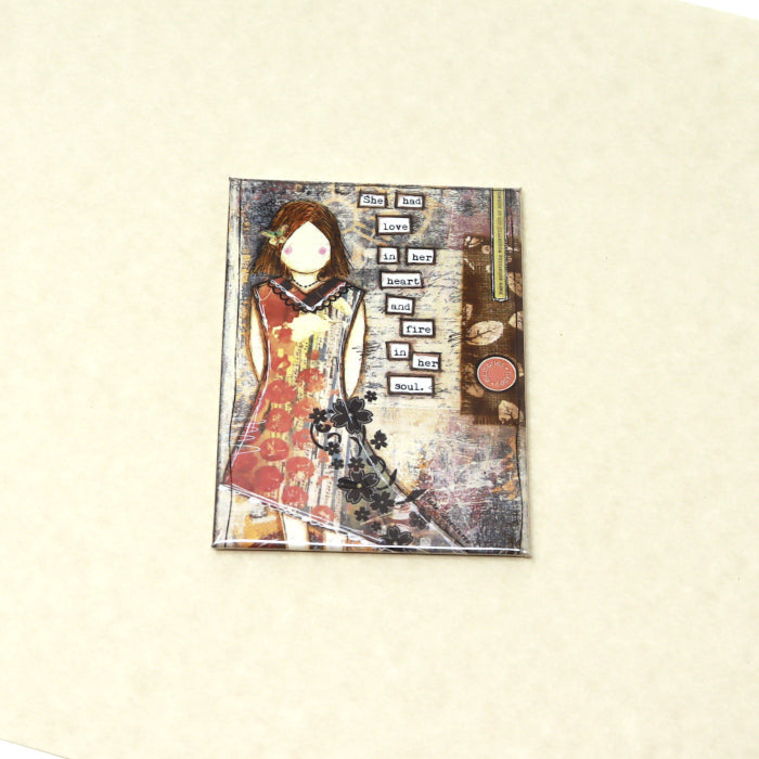 "She Art" Empowering Art Magnets