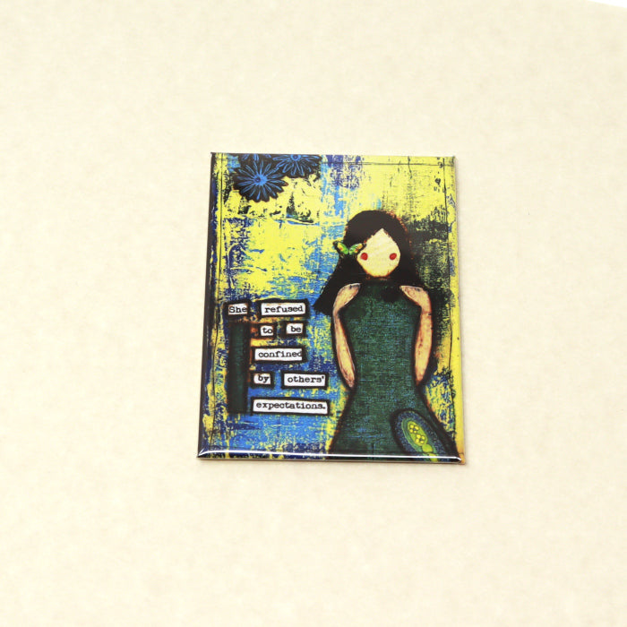 "She Art" Empowering Art Magnets