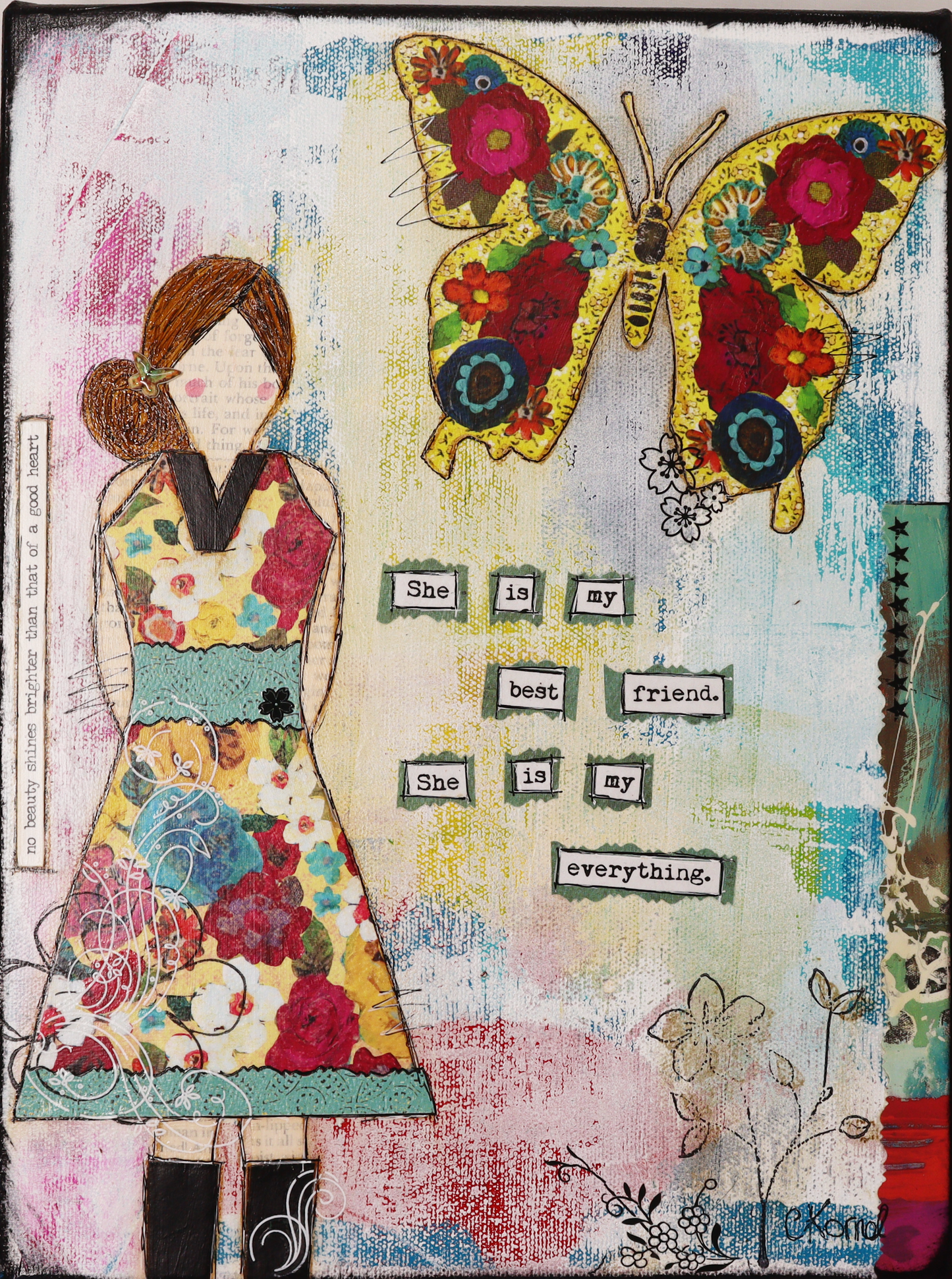 "She Art" Empowering Art Cards - Fearless hART