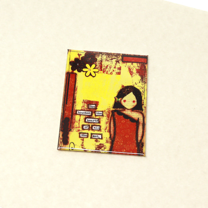 "She Art" Empowering Art Magnets