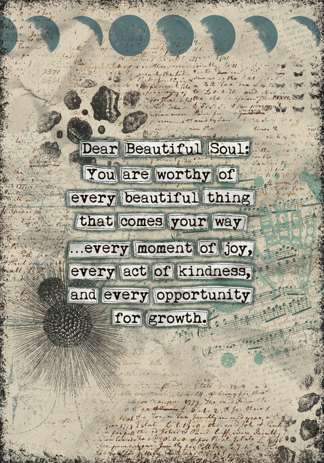 Dear Beautiful Soul - Mini Framed Prints - Fearless hART