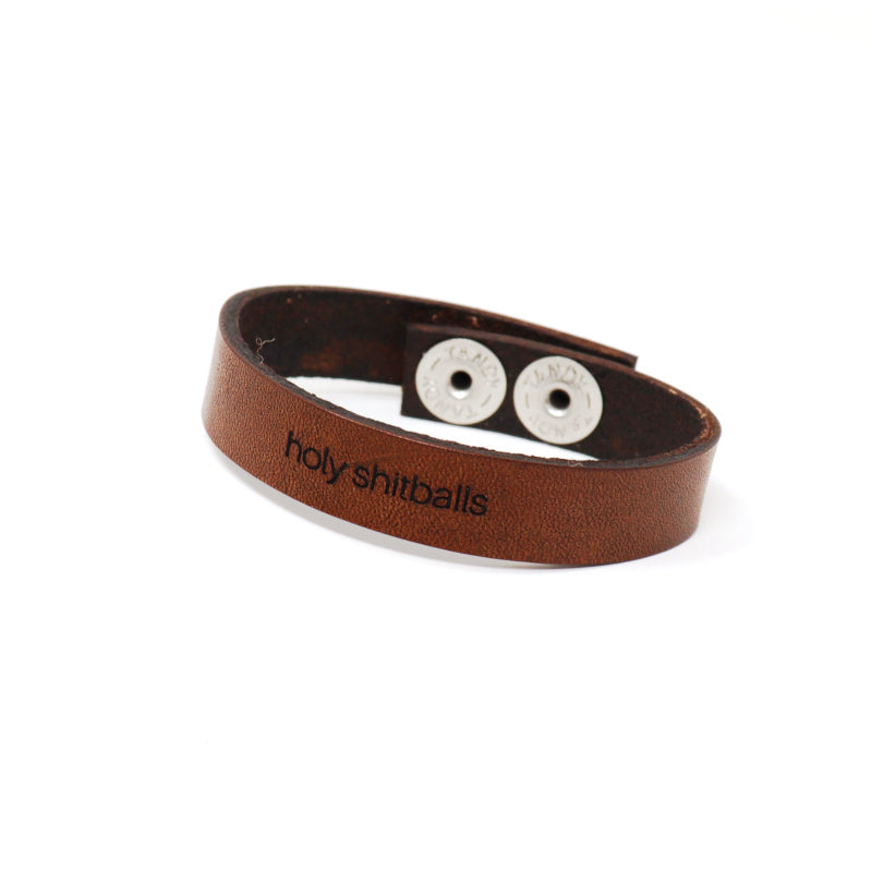 Feisty Phrases - Leather Bracelet