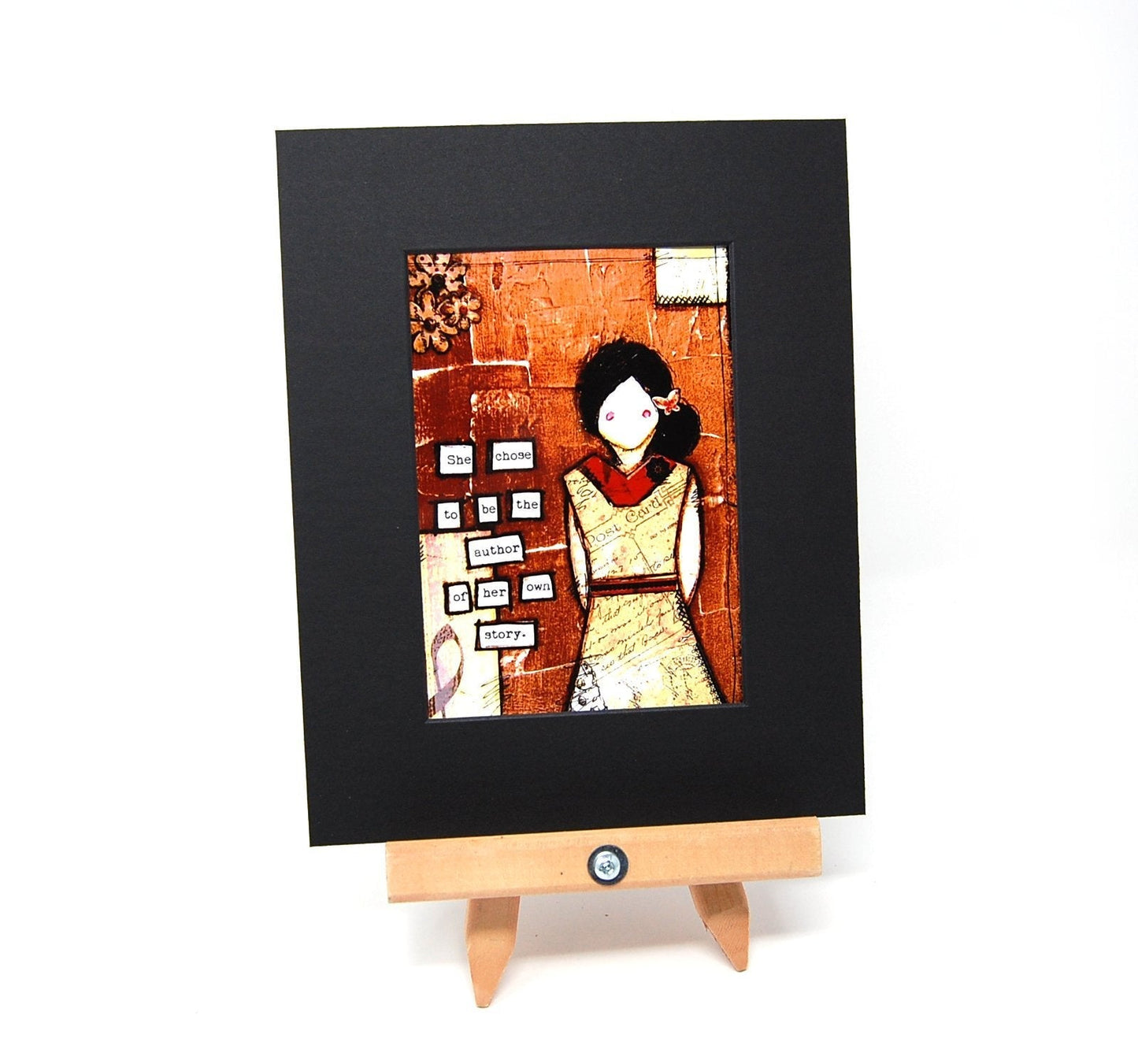002-91 She Art Prints - Matted and Matted with Frame - Fearless hART