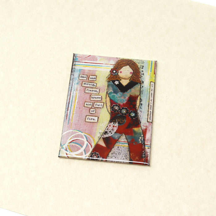 "She Art" Empowering Art Magnets