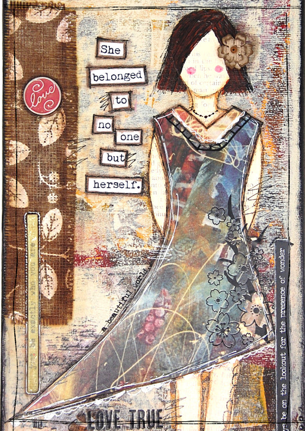 "She Art" Empowering Art Cards