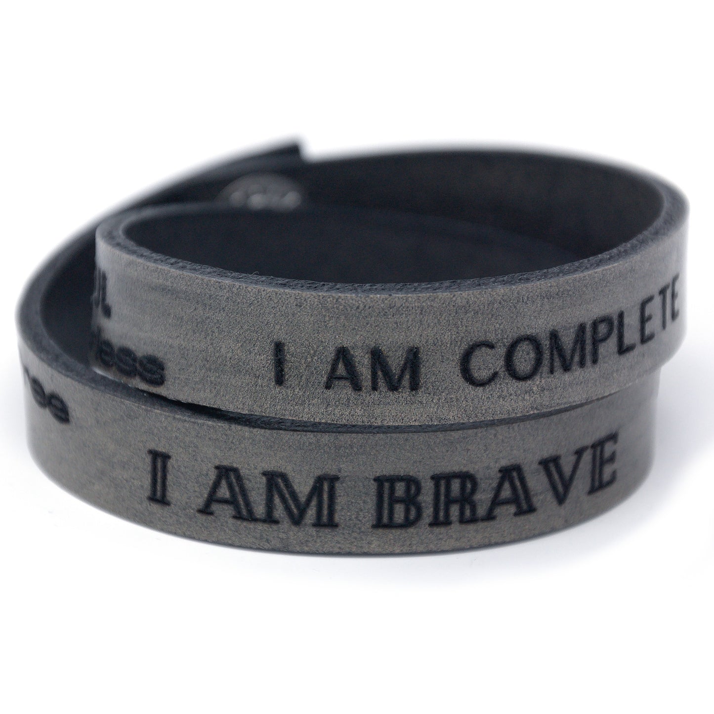 I am... Affirmation Bracelets - Leather