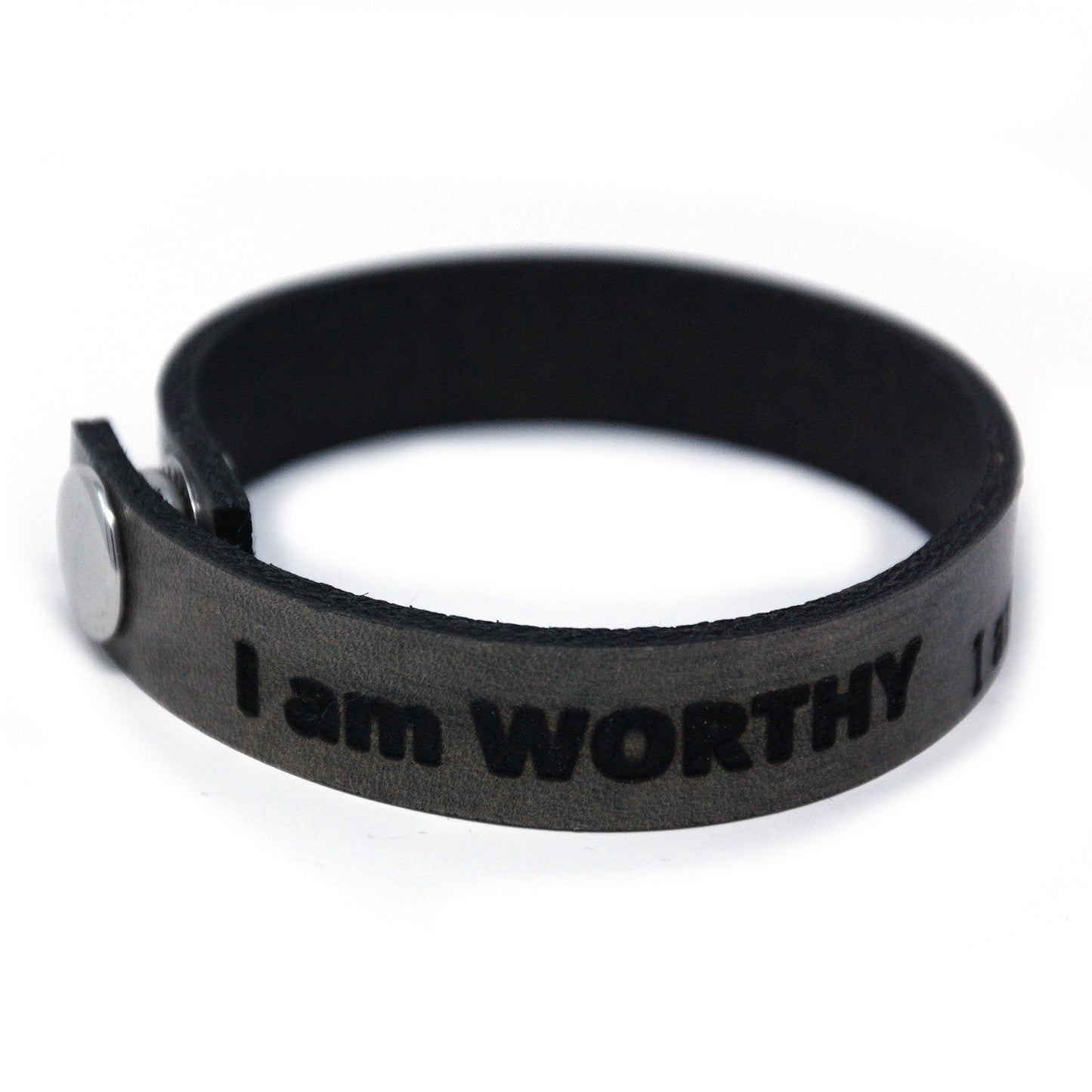 I am... Affirmation Bracelets - Leather