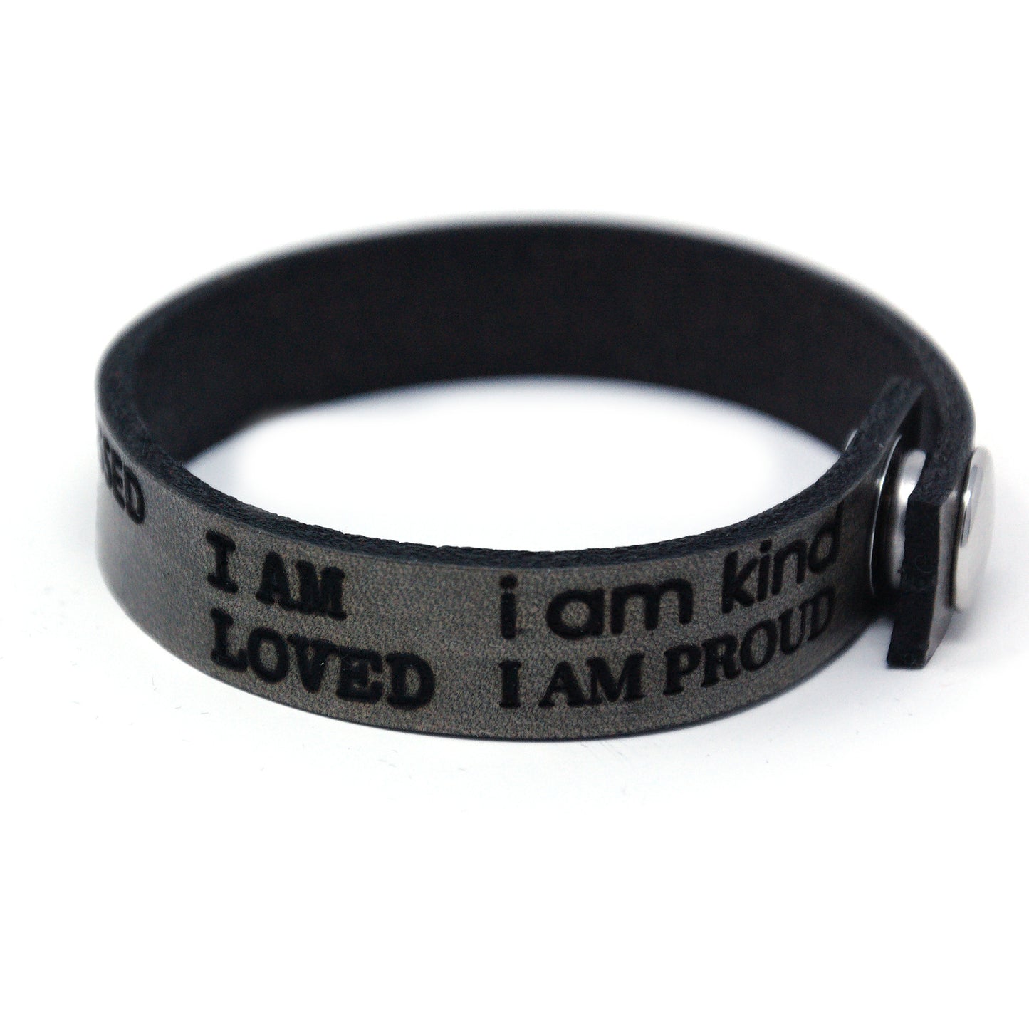 I am... Affirmation Bracelets - Leather