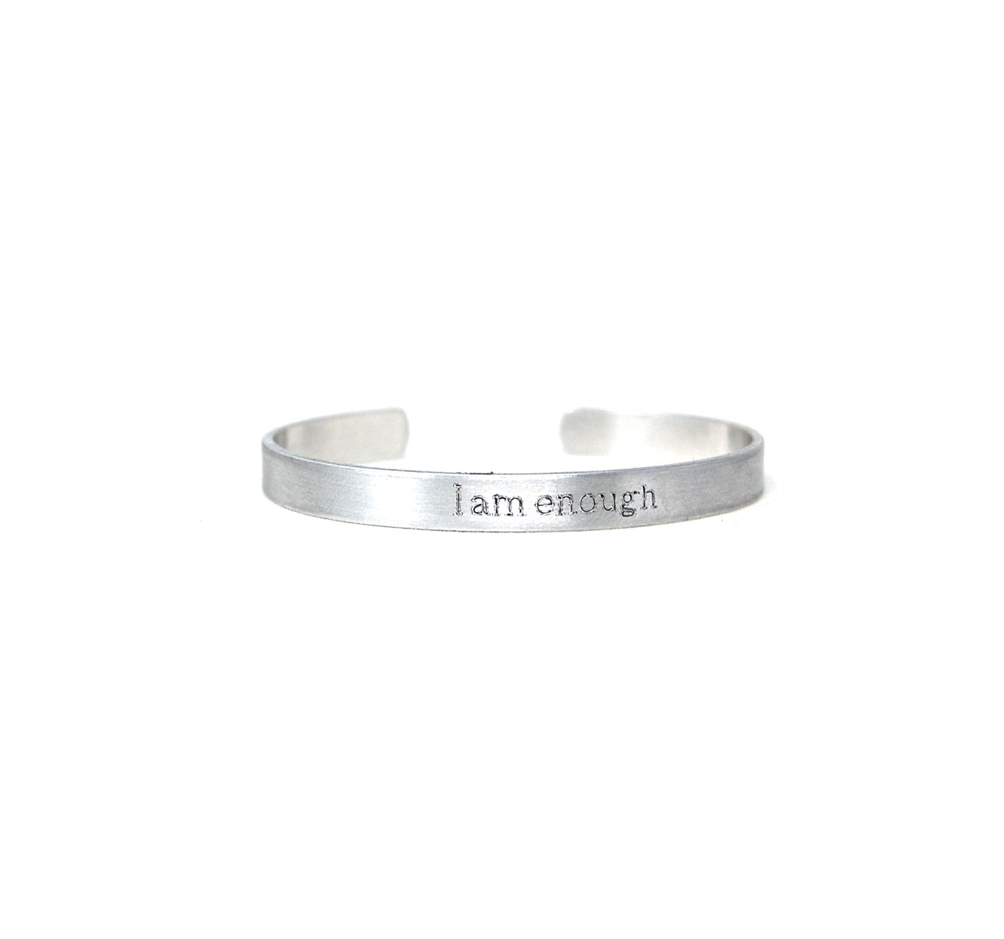 Wearable Reminders - Engraved Metal Bracelets