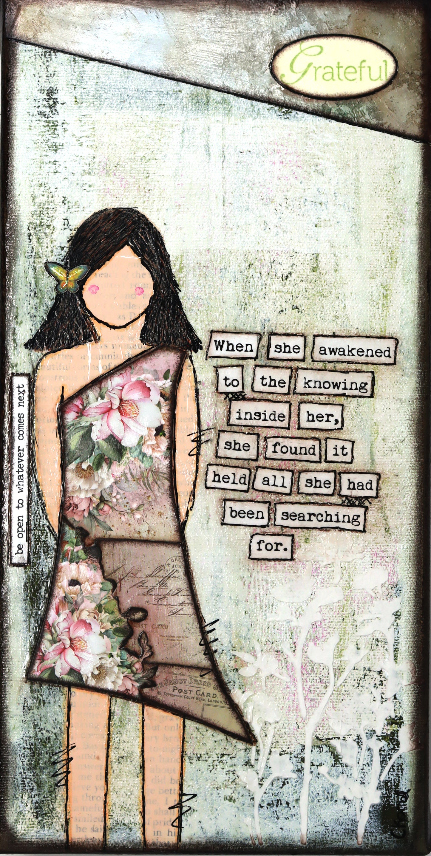 "She Art" - When she awakened to the knowing inside her, she found it held all she had been searching for.
