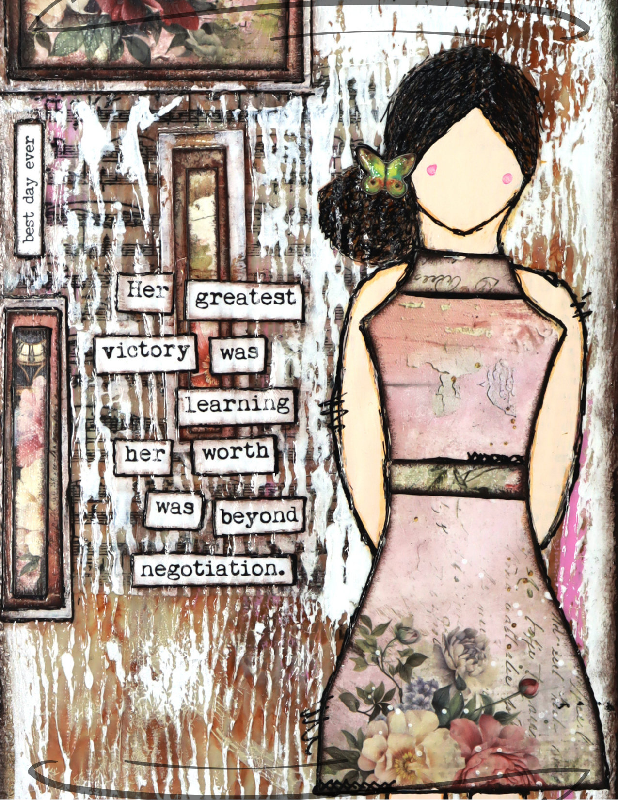 "She Art" Empowering Art Cards
