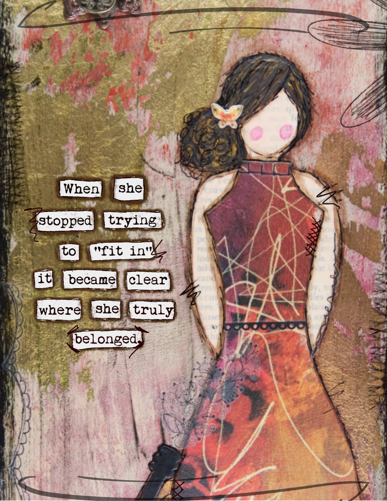 "She Art" Empowering Art Prints