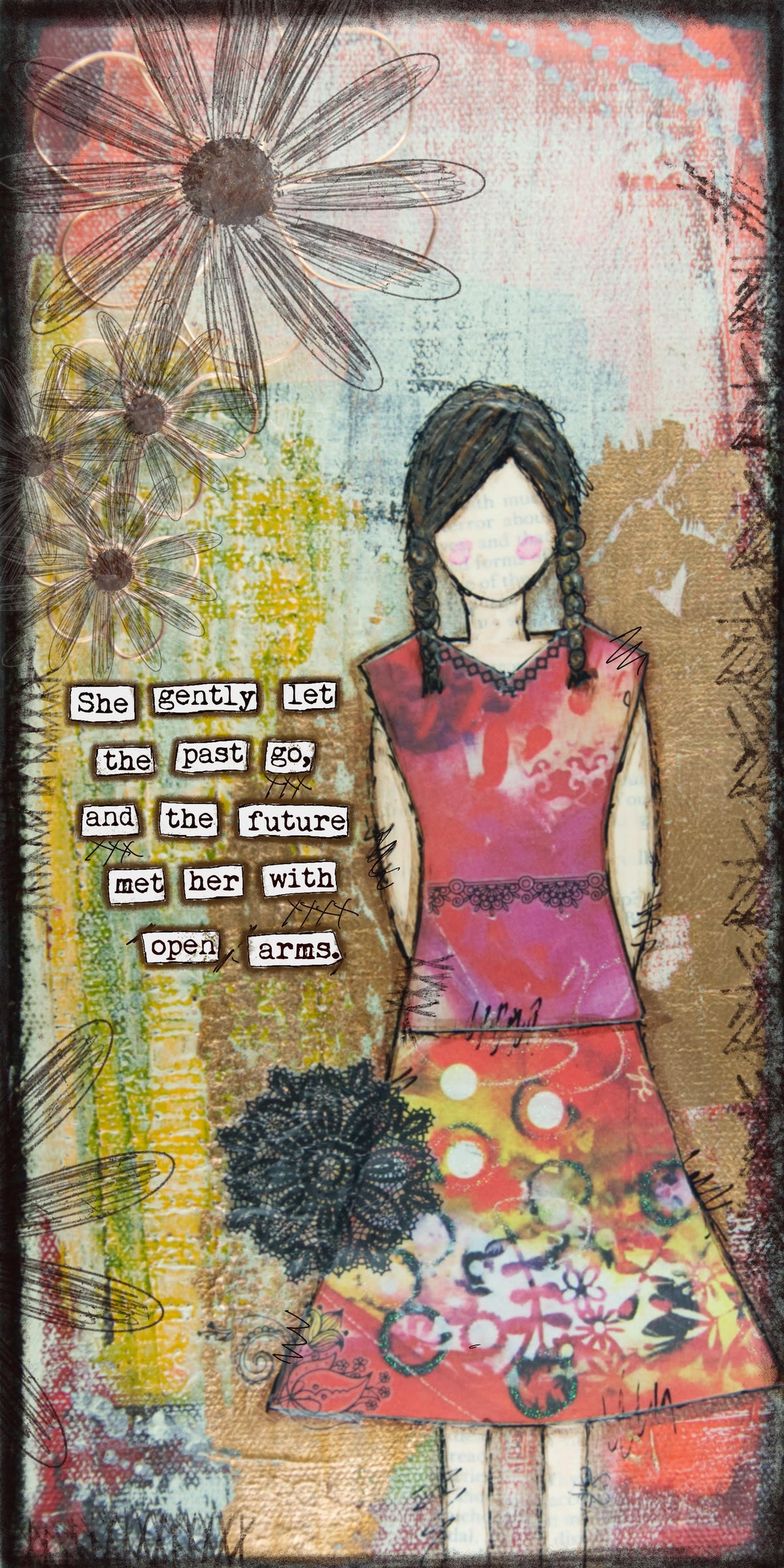 “She Art" Prints 'Tiles' 6x12
