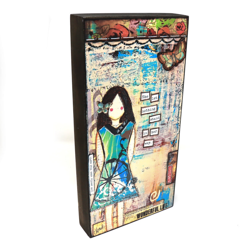 “She Art" Mounted Art Prints 6x12 - Fearless hART