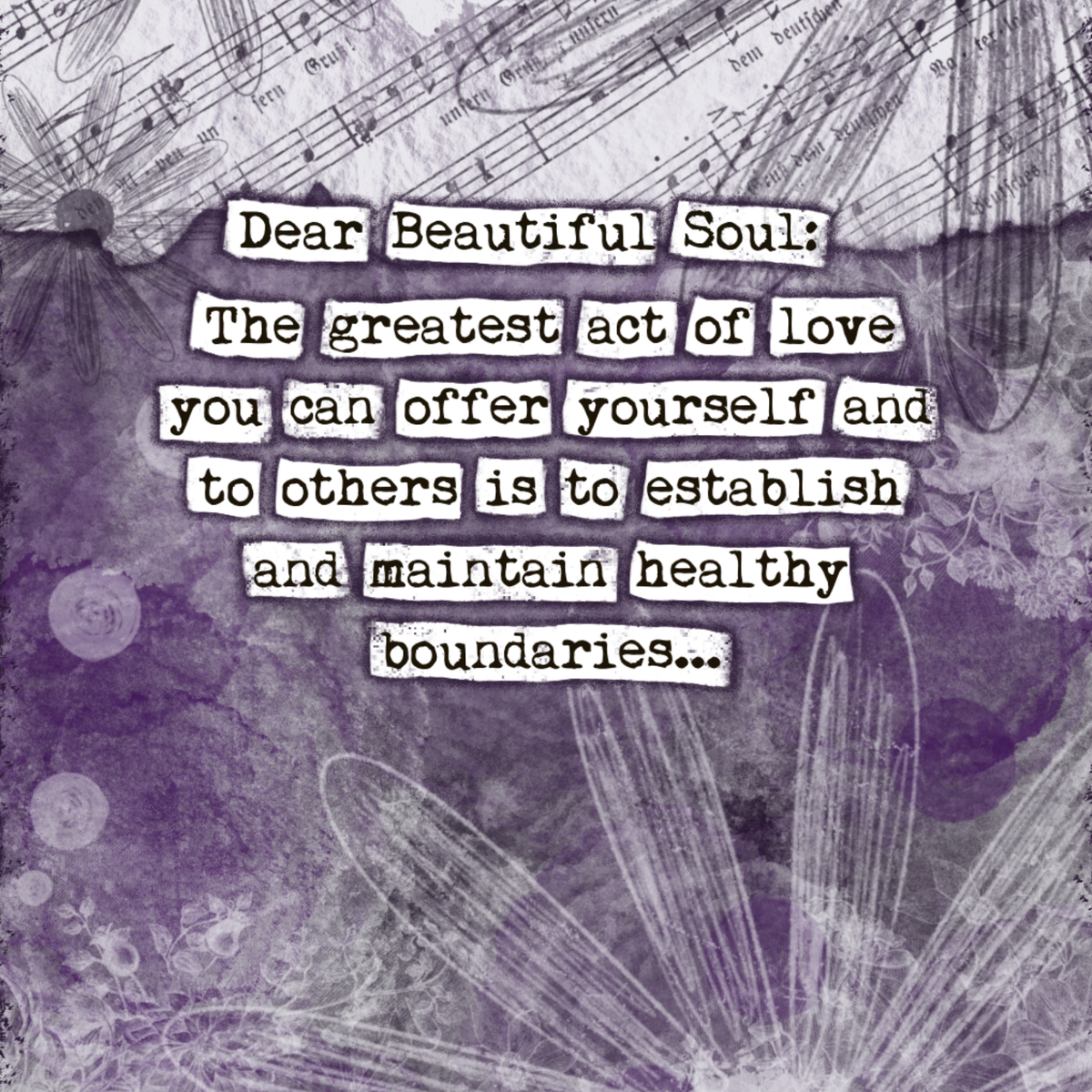 Dear Beautiful Soul Mounted Tiles 8”x8” - Fearless hART
