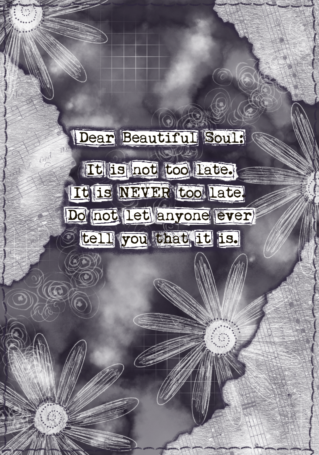 Dear Beautiful Soul - Mini Framed Prints - Fearless hART