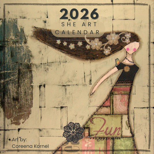 "She Art" 2026 Calendar - Pre-Order