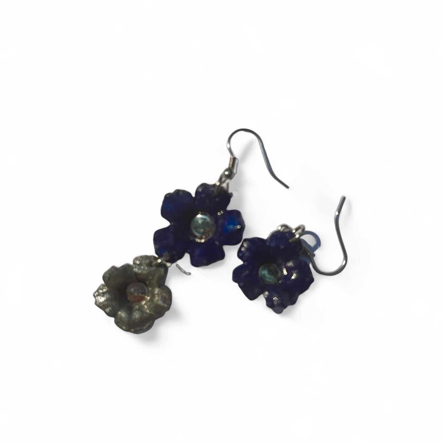 Bloom Earrings - Sculpted Leather