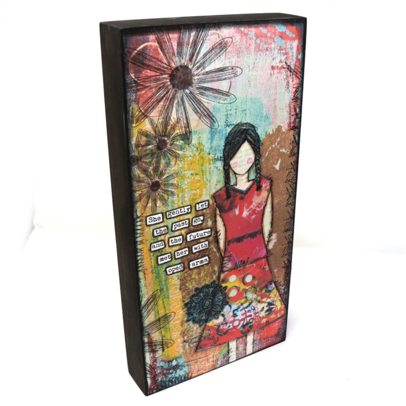 “She Art" Mounted Art Prints 6x12 - Fearless hART