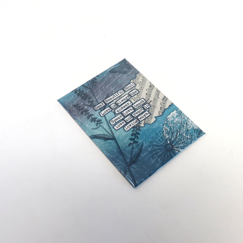 Dear Beautiful Soul Empowering Art Magnets