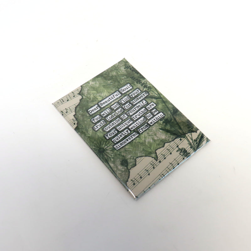 Dear Beautiful Soul Empowering Art Magnets