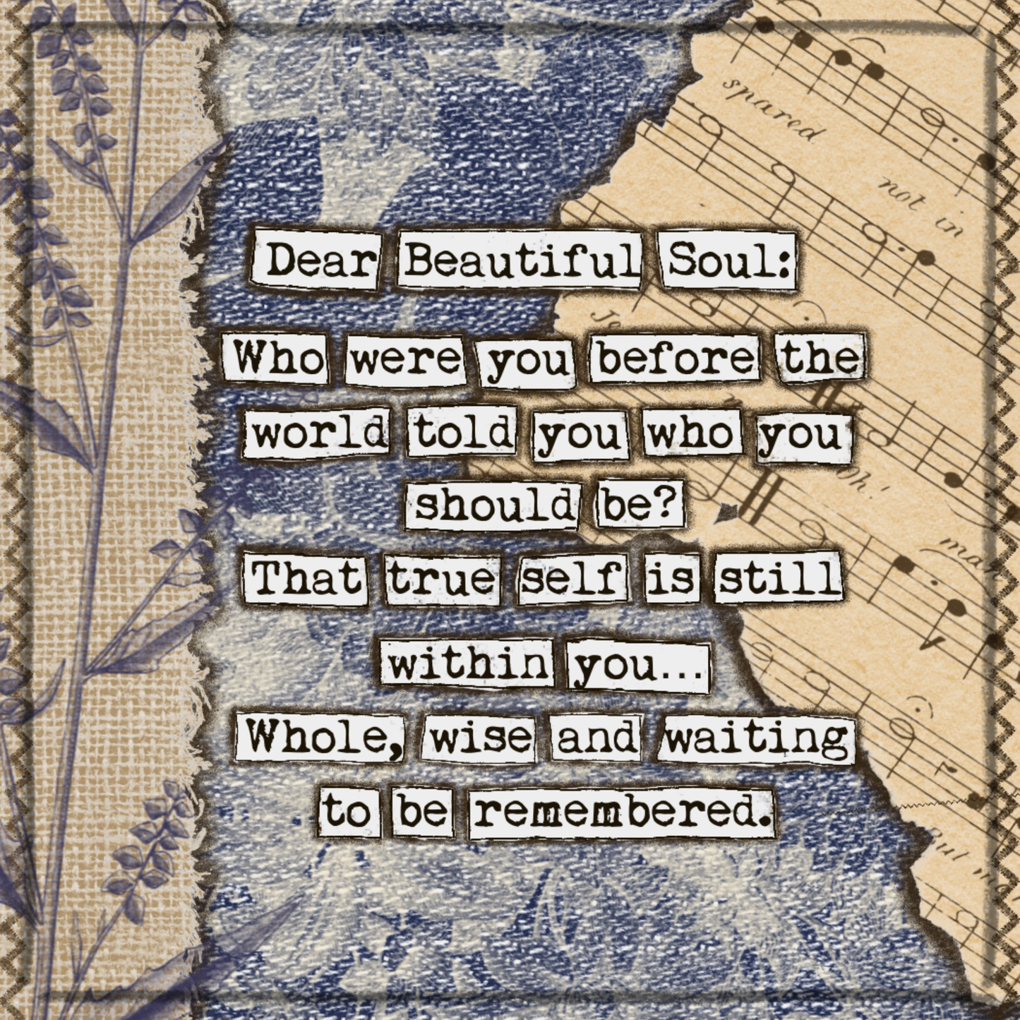 “Dear Beautiful Soul” 2026 Calendar