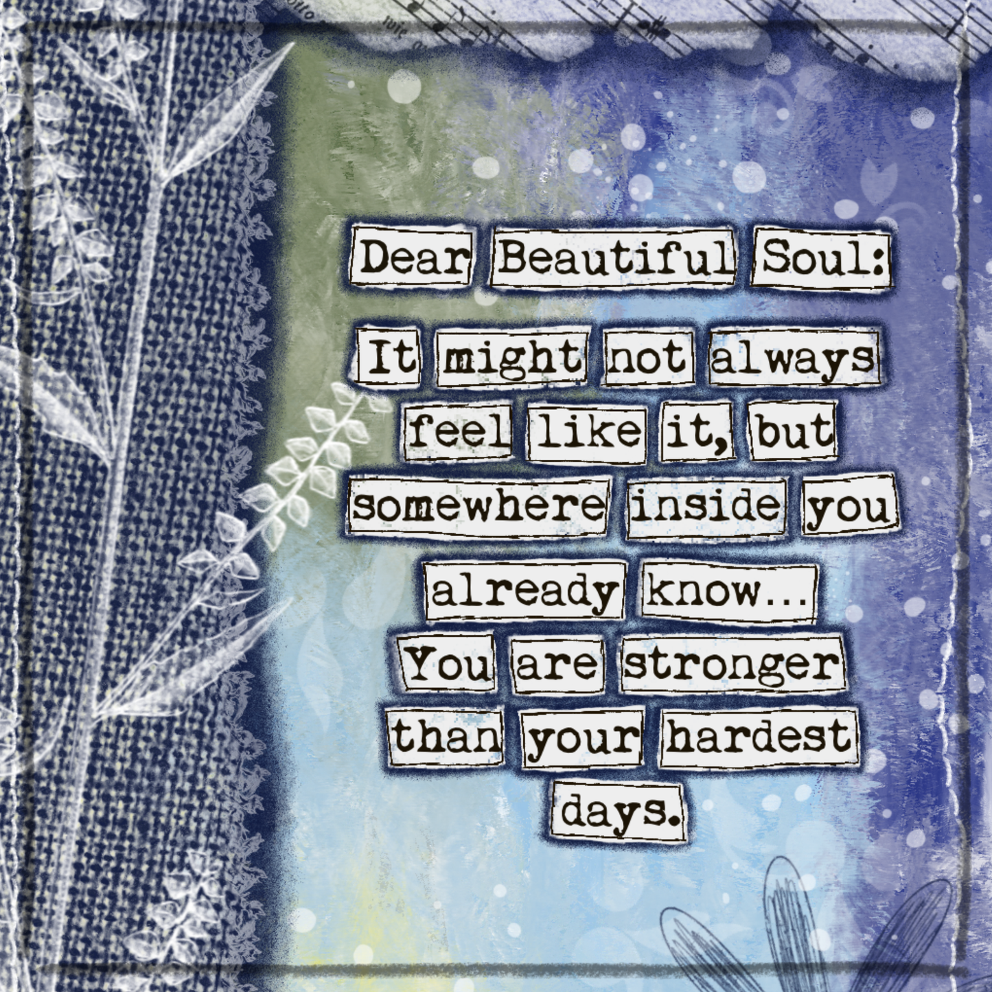 “Dear Beautiful Soul” 2026 Calendar