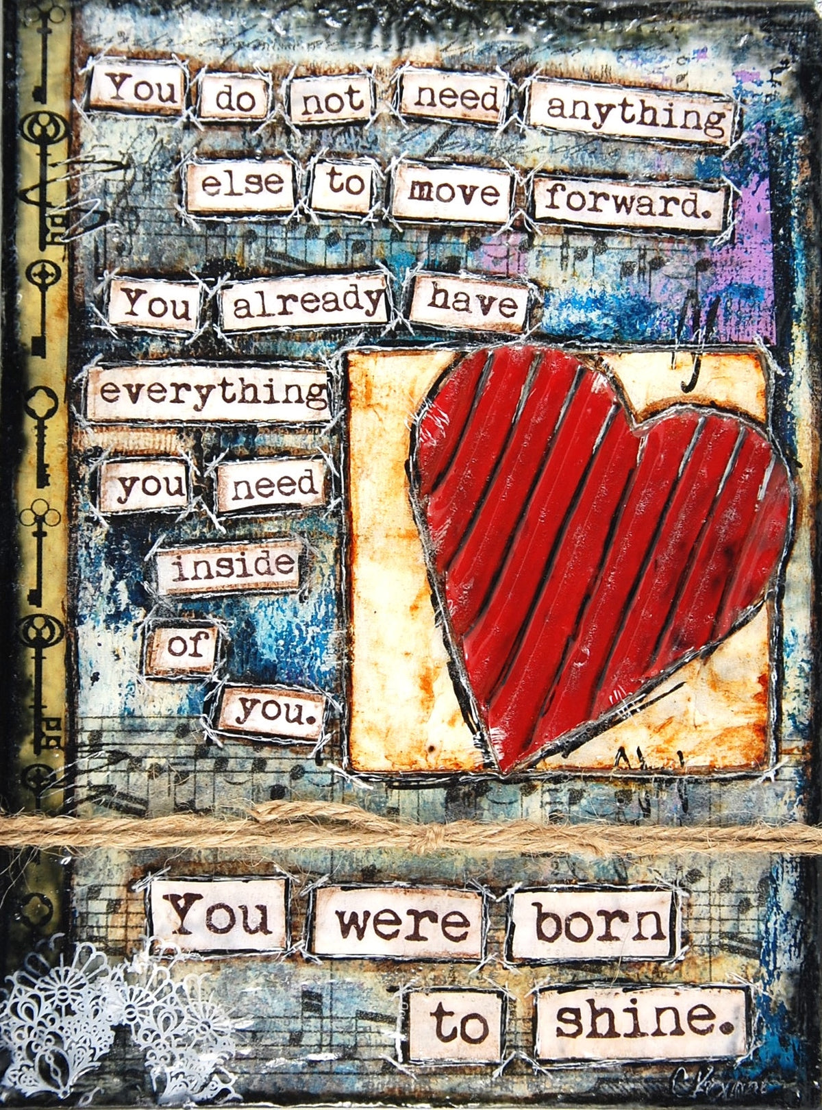 Inspiring Reminders - Greeting Cards - Fearless hART