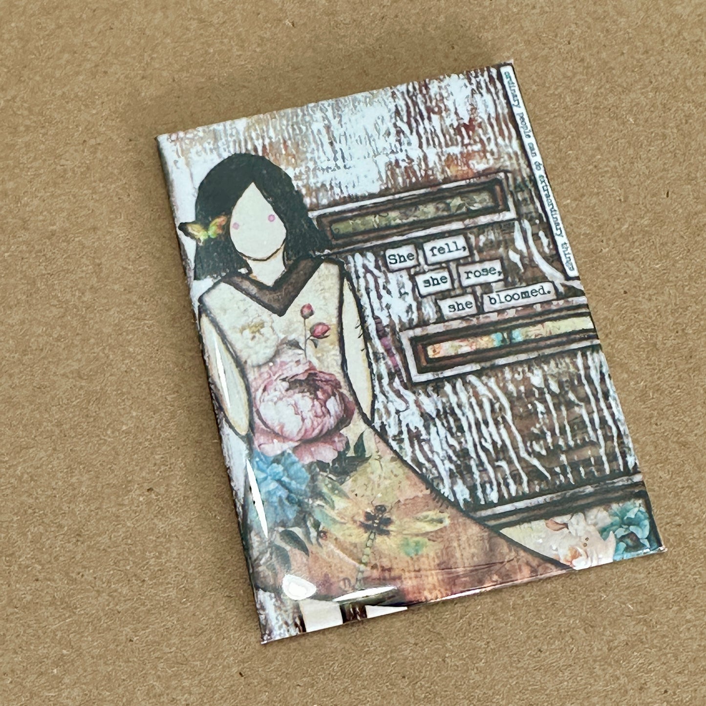 "She Art" Empowering Art Magnets - Fearless hART