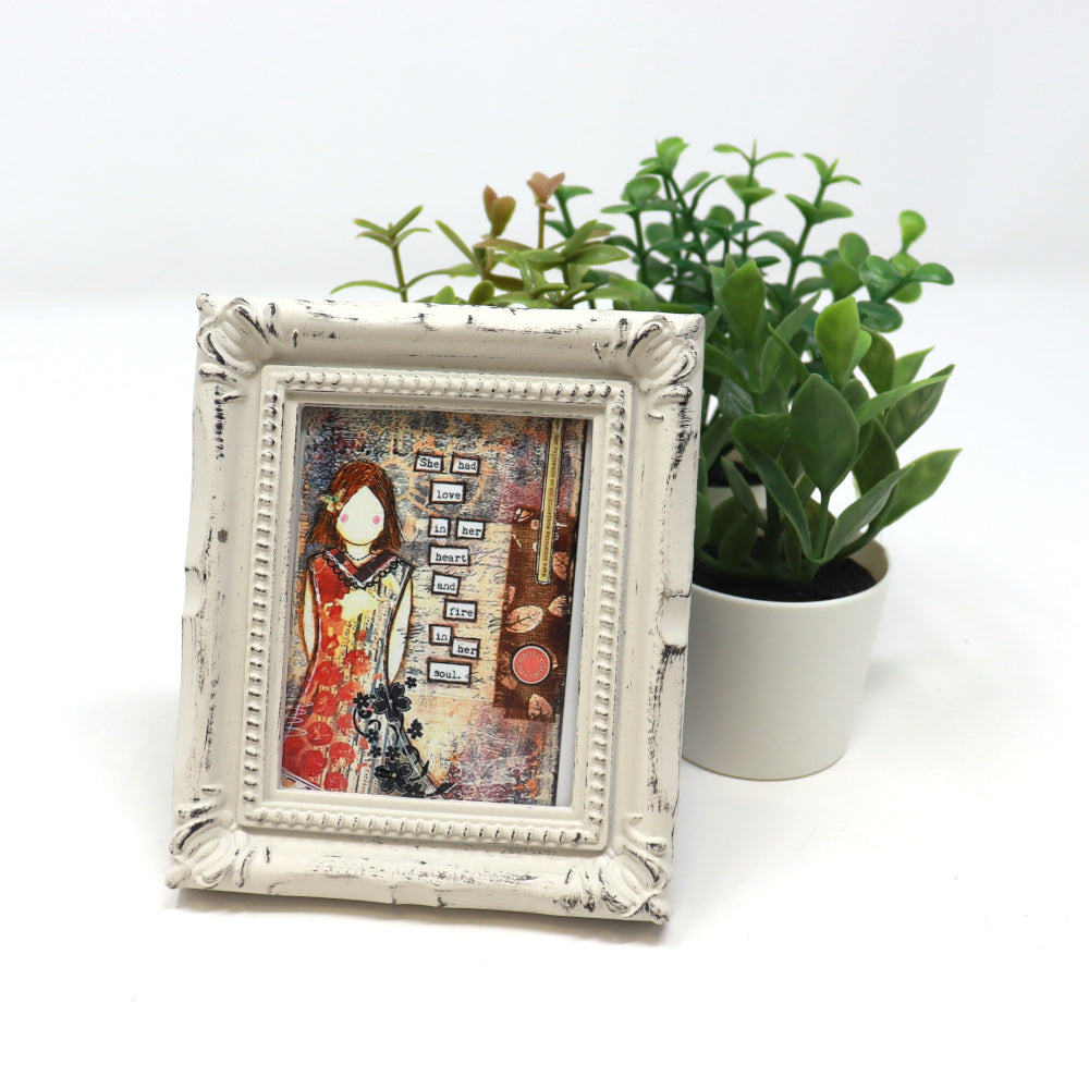 "She Art" - Framed Mini Art Prints - Fearless hART