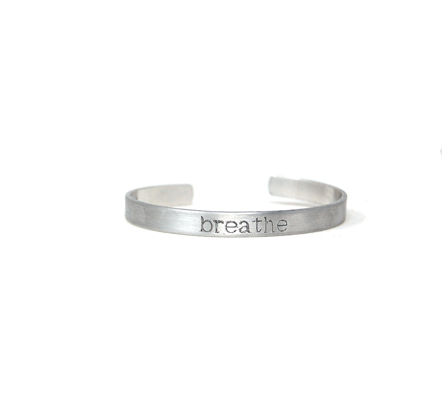 Wearable Reminders - Engraved Metal Bracelets
