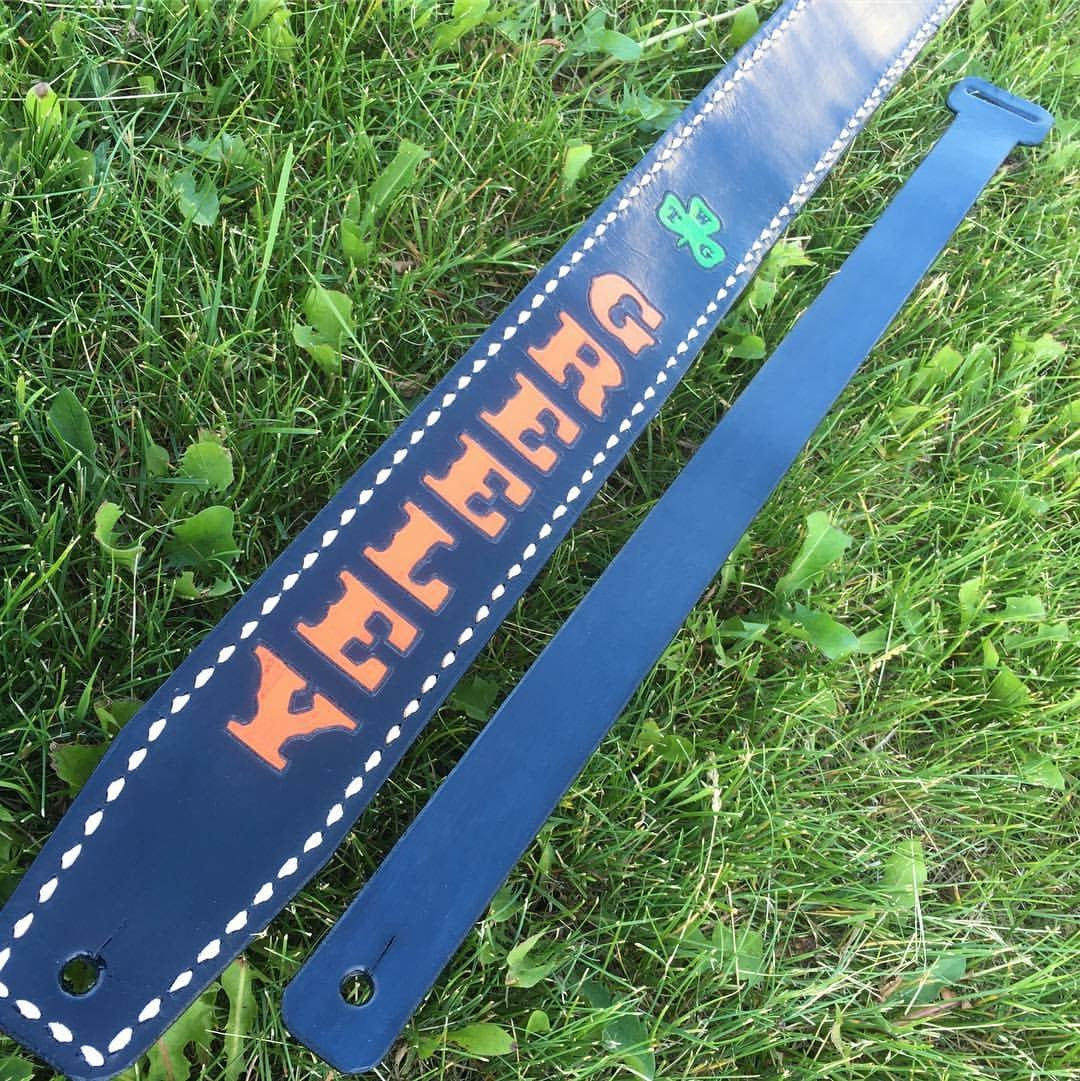 Custom Guitar, Bass, Banjo Straps - Fearless hART